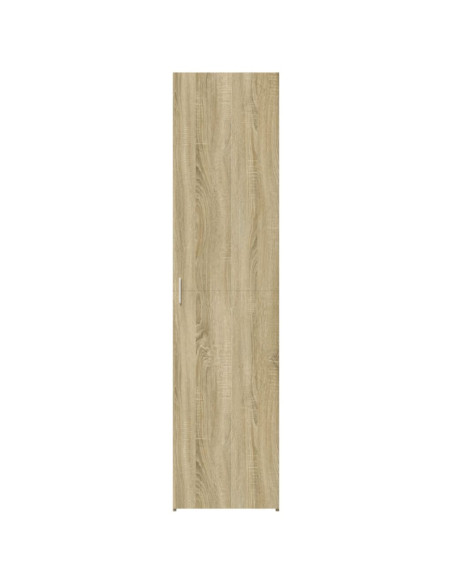 Credenza Rovere Sonoma 50x42,5x185 cm in Legno Multistrato