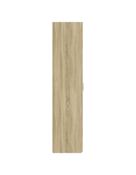 Credenza Rovere Sonoma 50x42,5x185 cm in Legno Multistrato