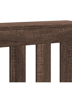 Copertura Termosifone Rovere Marrone 104x20x82cm in Multistrato
