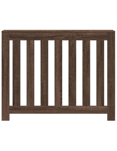 Copertura Termosifone Rovere Marrone 104x20x82cm in Multistrato