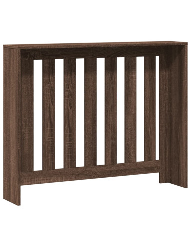 Copertura Termosifone Rovere Marrone 104x20x82cm in Multistrato