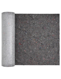 Tessuto per Laghetti Grigio 1 x 10 m Poliestere e Cotone