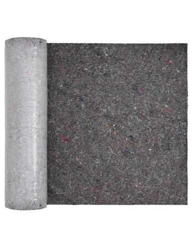 Tessuto per Laghetti Grigio 1 x 10 m Poliestere e Cotone