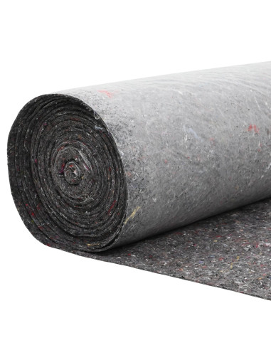 Tessuto per Laghetti Grigio 1 x 25 m Poliestere e Cotone