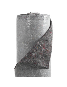 Tessuto per Laghetti Grigio 1 x 25 m Poliestere e Cotone 2