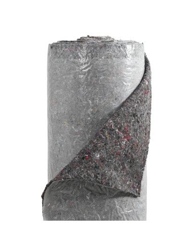 Tessuto per Laghetti Grigio 1 x 10 m Poliestere e Cotone