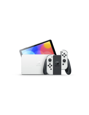 Nintendo Switch (modello Oled) Bianco, schermo 7 pollici