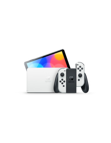 Nintendo Switch (modello Oled) Bianco, schermo 7 pollici