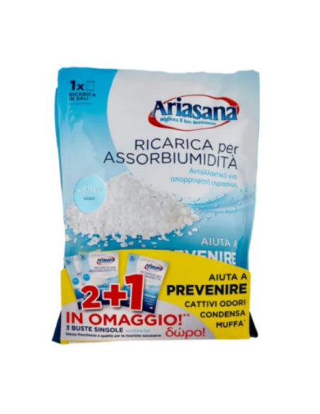 ARIASANA RICARICA SALI INODORE 450G
