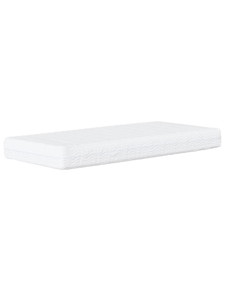 Letto con Materasso Cappuccino 90x190 cm Similpelle