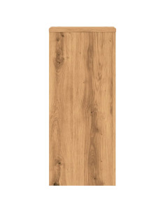 Supporti per Piante 2 pz Rovere 30x30x70 cm in Multistrato