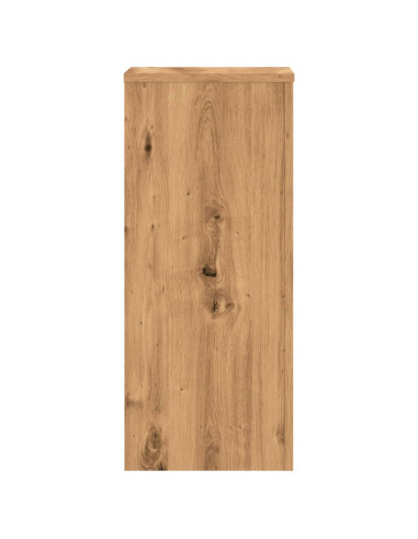 Supporti per Piante 2 pz Rovere 30x30x70 cm in Multistrato