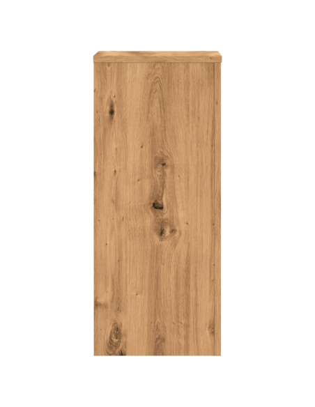 Supporti per Piante 2 pz Rovere 30x30x70 cm in Multistrato