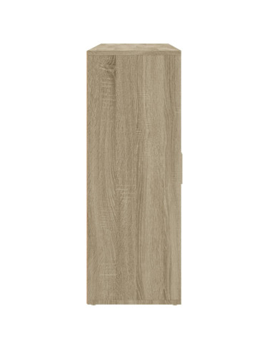 Credenze 3 pz Rovere Sonoma 60x31x84 cm in Legno Multistrato