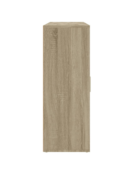 Credenze 3 pz Rovere Sonoma 60x31x84 cm in Legno Multistrato