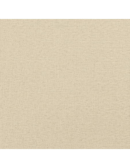 Giroletto con Testiera Crema 90x190 cm in Tessuto