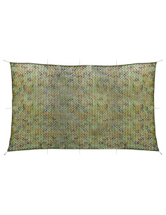 Rete Mimetica con Custodia 3x6 m Verde