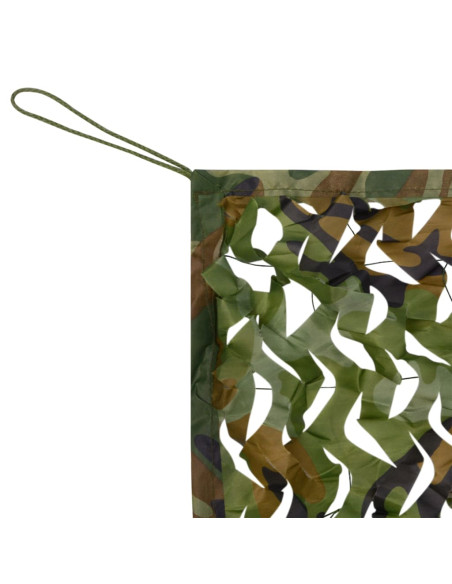 Rete Mimetica con Custodia 3x6 m Verde