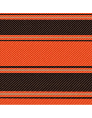 Tenda da Sole Retrattile 300x150 cm Arancione e Marrone