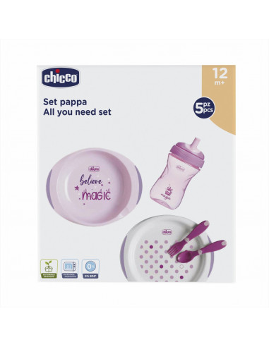 Chicco 00016201100000 servizio da tavola per bambino Toddler dinner set