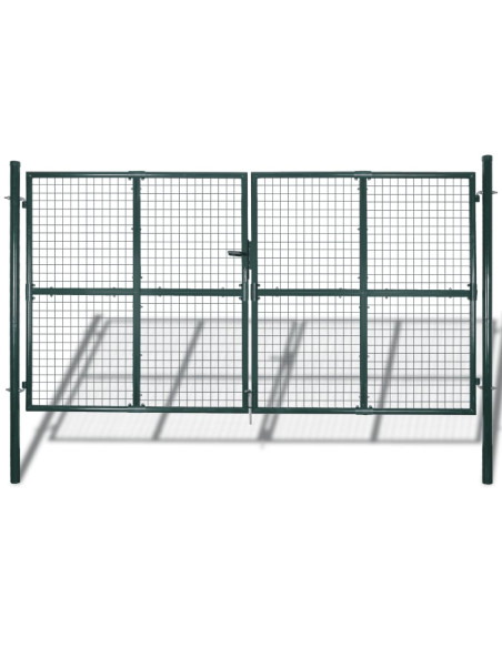 Cancello per Giardino in Rete Metallica 289x200 cm/306x250 cm