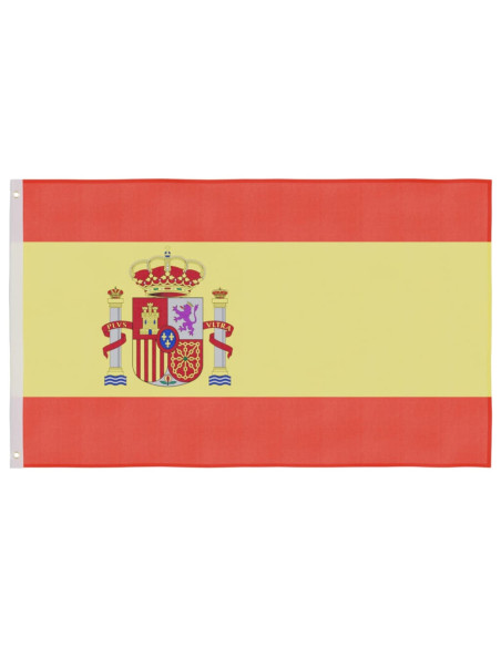 Asta e Bandiera Spagna 6,23 m Alluminio