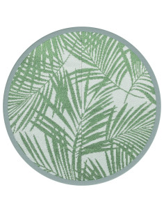 Tappeto da Esterno Verde Ø120 cm in PP 2