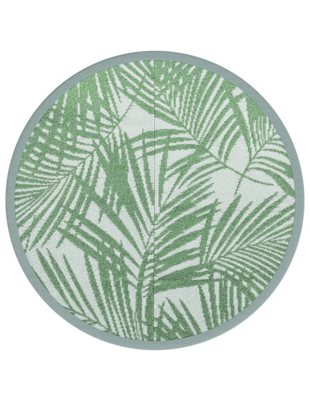 Tappeto da Esterno Verde Ø120 cm in PP