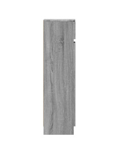 Scarpiera Grigio Sonoma 100,5x28x100 cm in Legno Multistrato