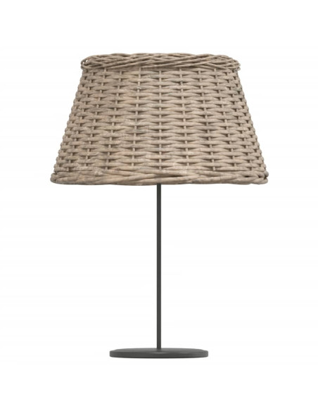 Paralume Marrone Ø50x30 cm in Vimini