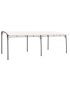 Tenda Parasole da Giardino 6x3x2,55 m Crema