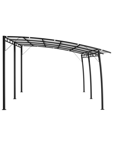 Tenda Parasole da Giardino 6x3x2,55 m Crema
