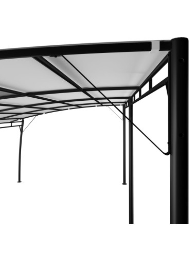 Tenda Parasole da Giardino 6x3x2,55 m Crema