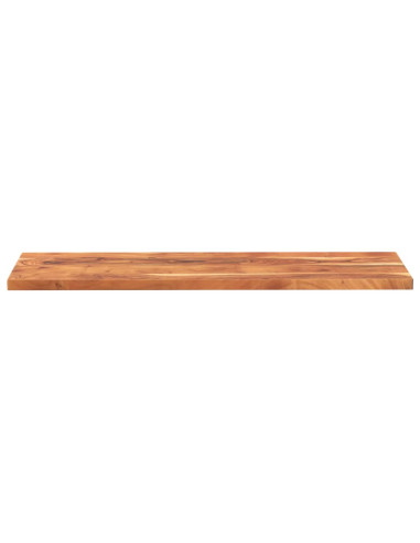 Piano Tavolo 140x50x2,5 cm Rettangolare Legno Massello Acacia