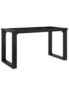 Telaio Gambe a O per Tavolino da Salotto 80x40x43 cm in Ghisa