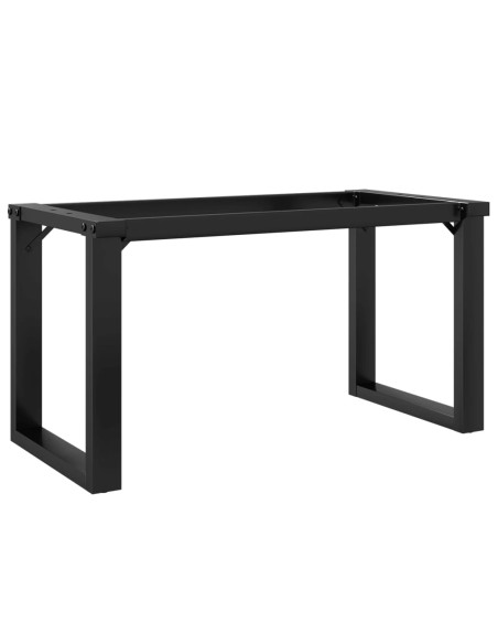 Telaio Gambe a O per Tavolino da Salotto 80x40x43 cm in Ghisa