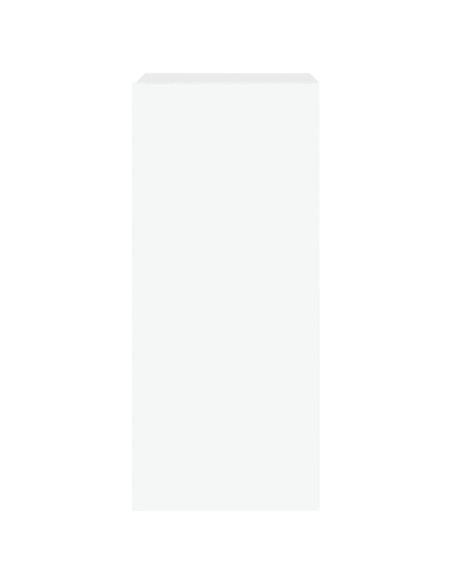 Mobile TV a Parete con Luci LED Bianco 30,5x35x70 cm