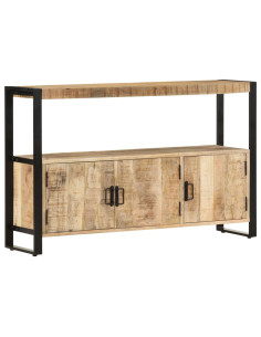 Armadietto 120x30x75 cm in Legno Massello di Mango