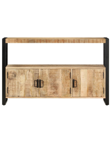 Armadietto 120x30x75 cm in Legno Massello di Mango