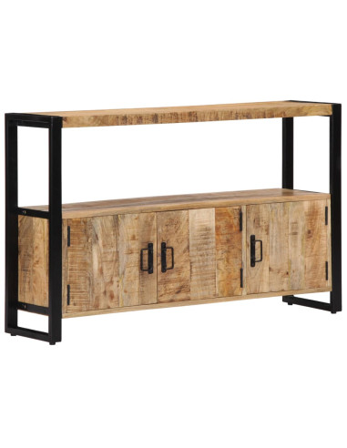 Armadietto 120x30x75 cm in Legno Massello di Mango