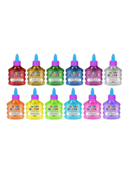 CF12 GLITTER GLUE 88ML.COL. SPARK