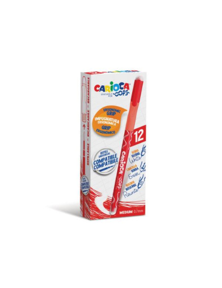CF12 PENNA CANCELLABILE ROSSO OOPS