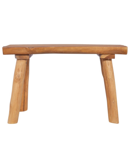 Panchina da Giardino 80 cm in Legno Massello di Teak