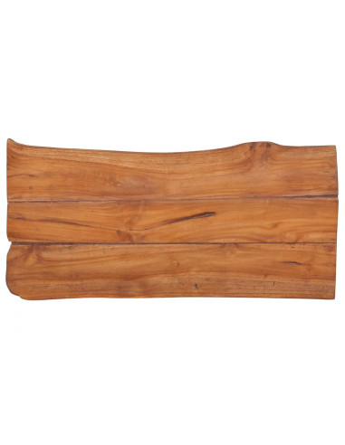 Panchina da Giardino 80 cm in Legno Massello di Teak