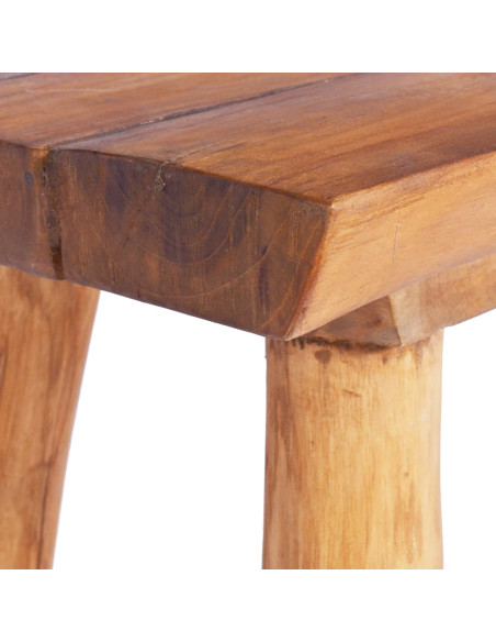 Panchina da Giardino 80 cm in Legno Massello di Teak