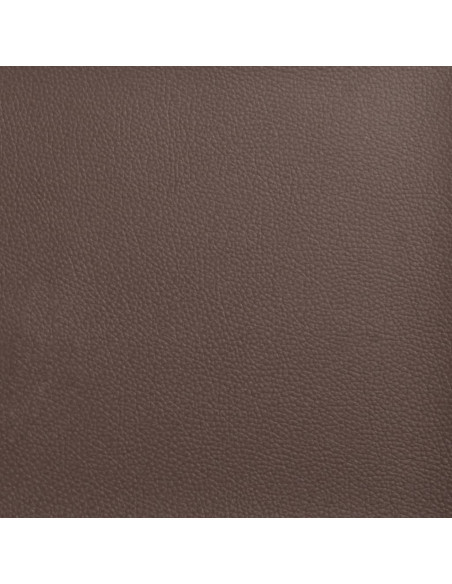 Giroletto con Testiera Marrone 80x200 cm in Similpelle