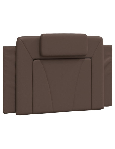 Letto con Materasso Marrone 80x200 cm in Similpelle