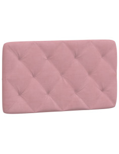 Giroletto con Testiera Rosa 80x200 cm in Velluto 2