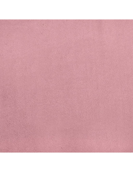 Giroletto con Testiera Rosa 80x200 cm in Velluto