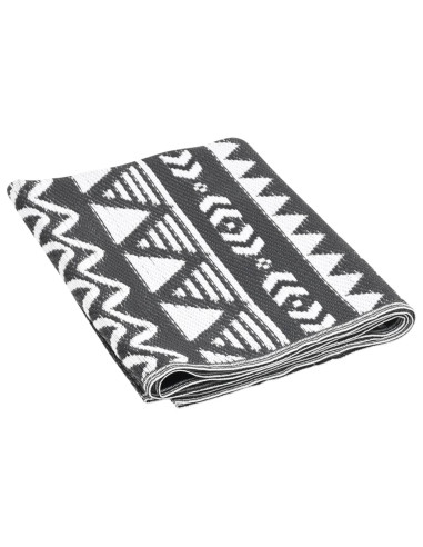 Tappeto da Esterni Nero 80x150 cm in PP